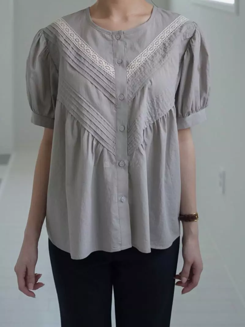 Milui - Korean Women Fashion - #thelittlethings - Nunu Blouse - 9