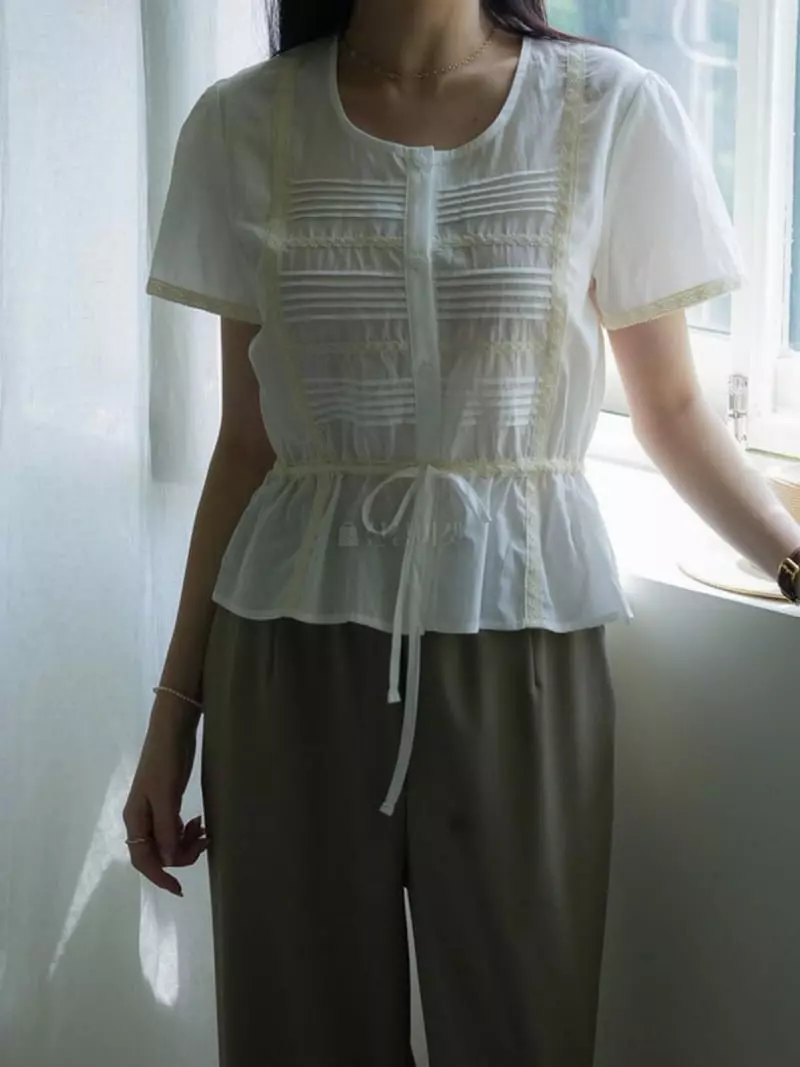 Milui - Korean Women Fashion - #womensfashion - Twin Blouse - 6