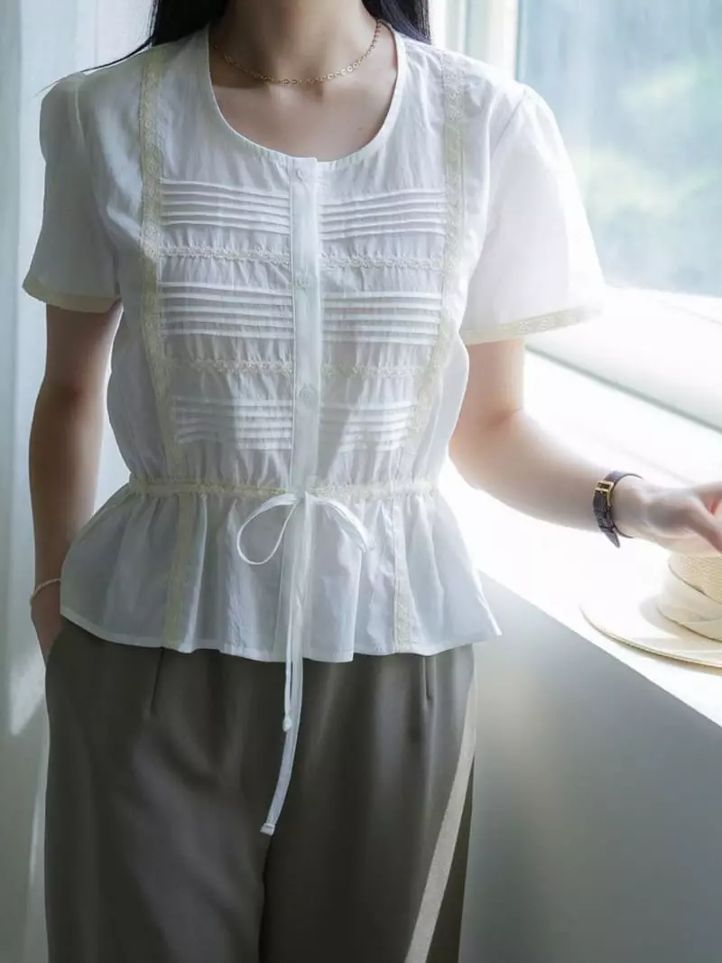 Milui - Korean Women Fashion - #womensfashion - Twin Blouse - 8