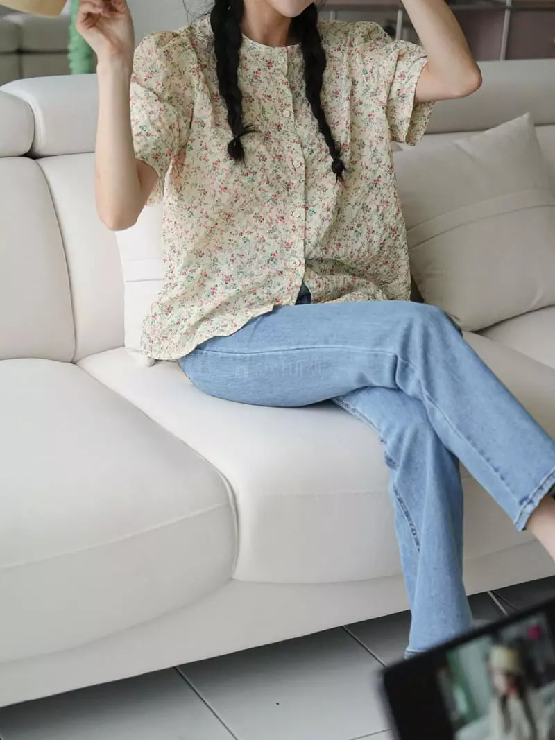 Milui - Korean Women Fashion - #womensfashion - Indi Blouse - 8
