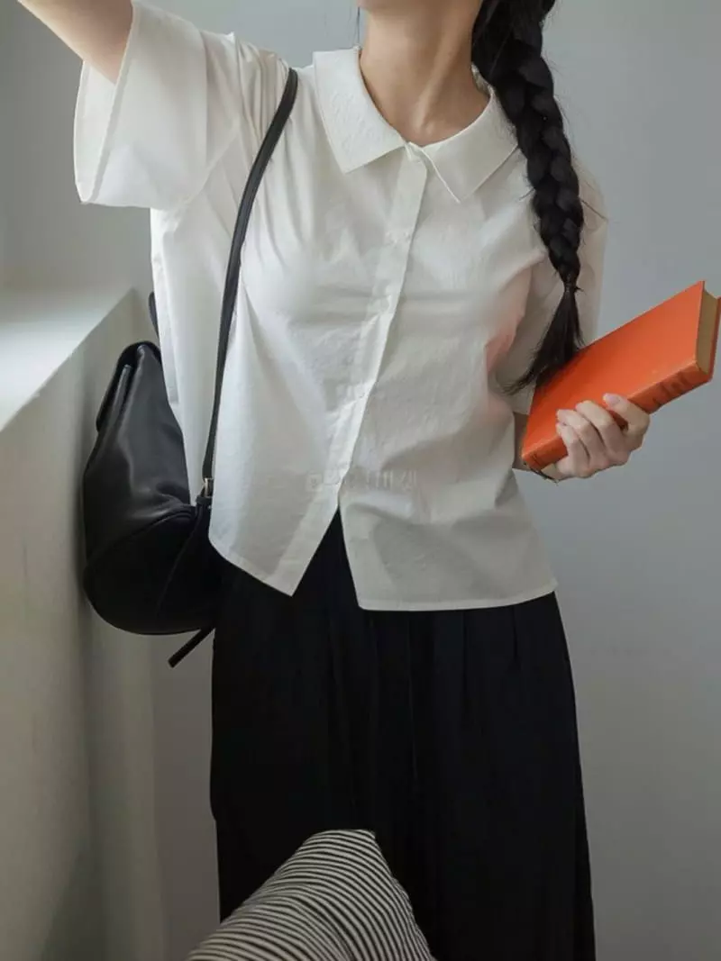 Milui - Korean Women Fashion - #womensfashion - Morning Shirt - 8