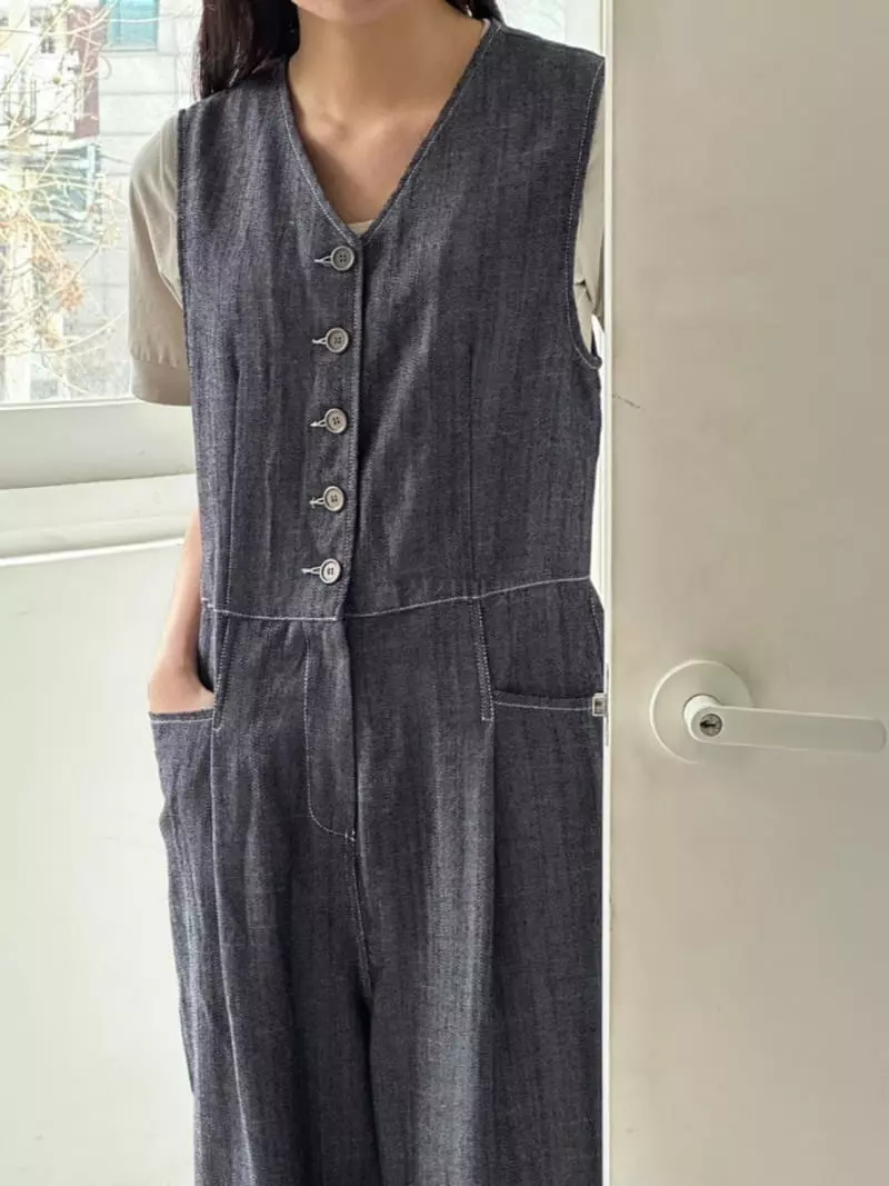 Milui - Korean Women Fashion - #womensfashion - Roin Jumpsuit - 9