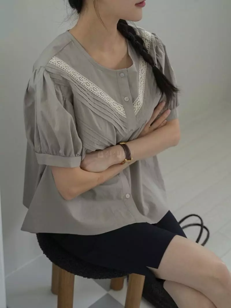 Milui - Korean Women Fashion - #womensfashion - Nunu Blouse