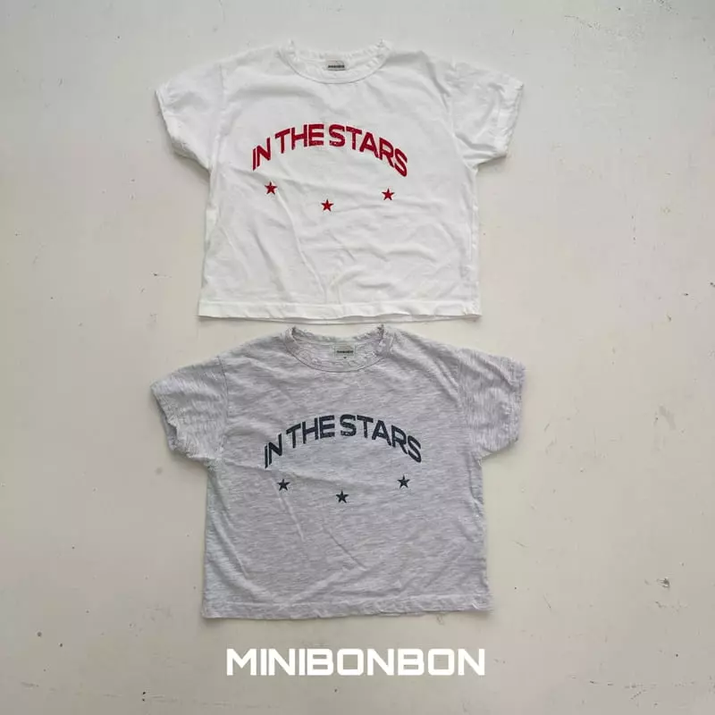 Mini Bongbong - Korean Children Fashion - #designkidswear - Star Tee