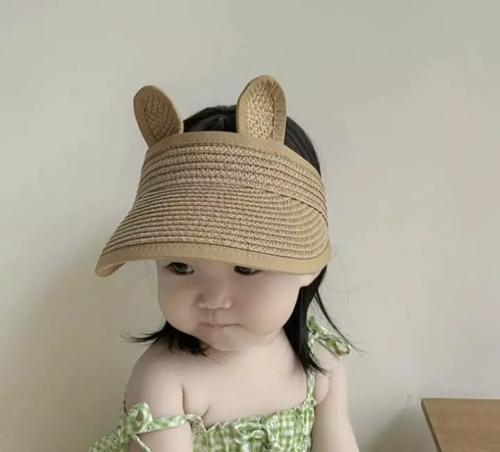 Miso - Korean Children Fashion - #designkidswear - Rabbit Sun Cap 45~50cm - 7