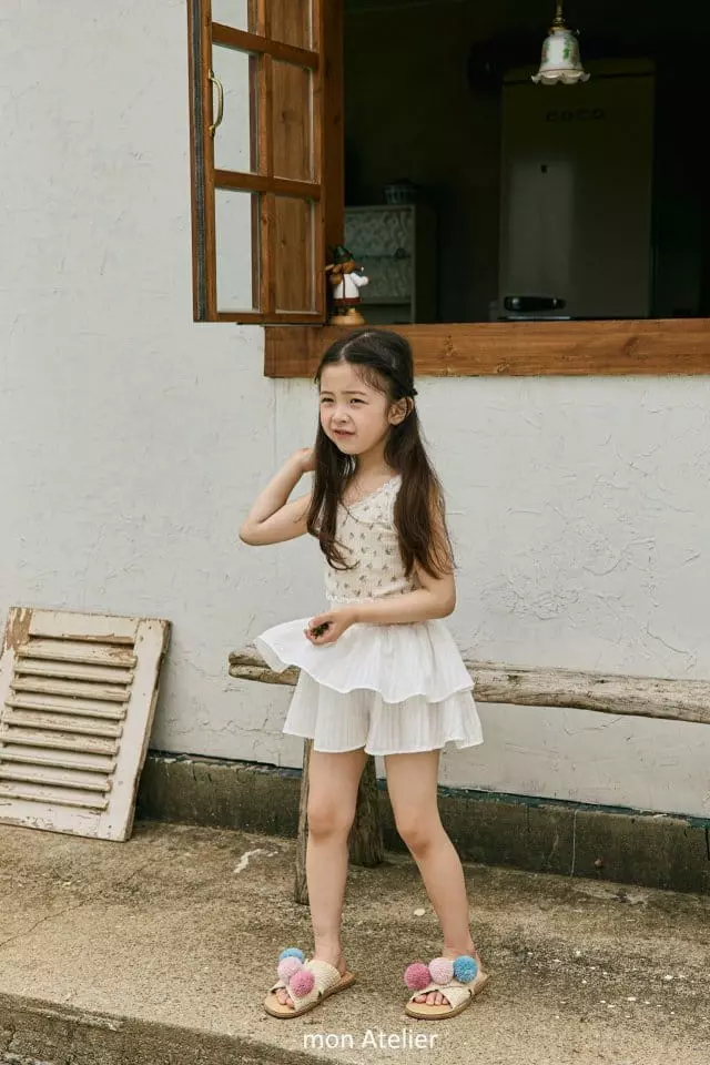 Mon Atelier - Korean Children Fashion - #kidzfashiontrend - Juju Lace Sleeveless - 8
