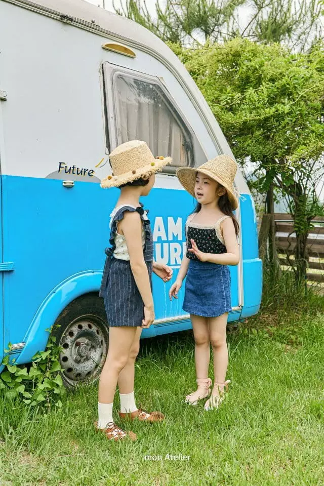 Mon Atelier - Korean Children Fashion - #magicofchildhood - Holly Flower Sleeveless - 9