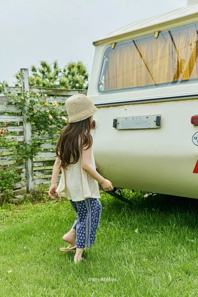 Mon Atelier - Korean Children Fashion - #minifashionista - Rattan Bucket Hat - 8