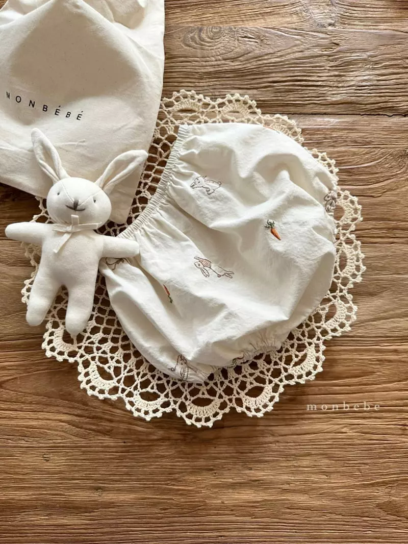 Monbebe - Korean Baby Fashion - #babygirlfashion - Petter Rabbit Bloomer