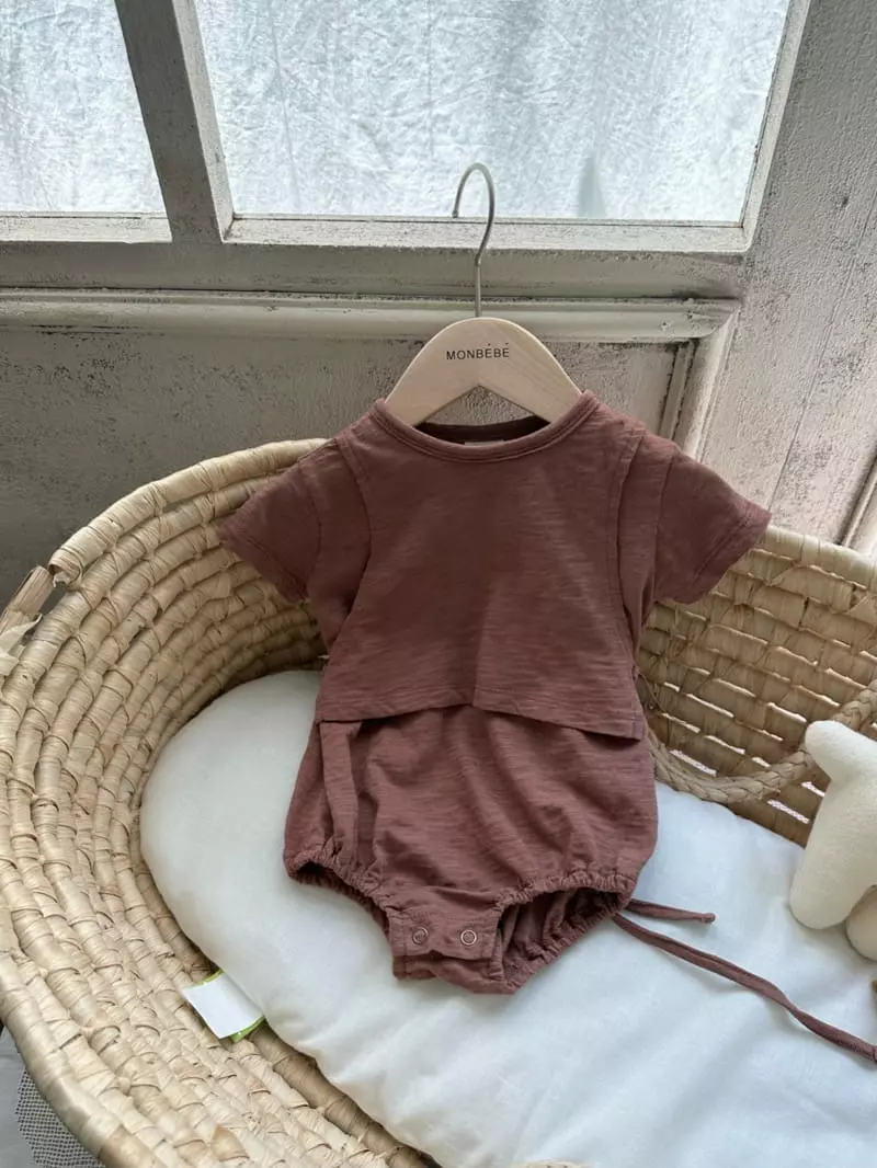 Monbebe - Korean Baby Fashion - #babyoninstagram - Layered Bodysuit - 10