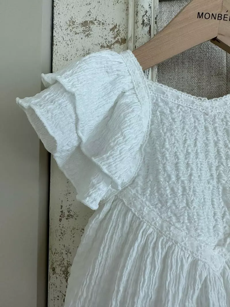 Monbebe - Korean Baby Fashion - #babyootd - Angel Frill Bodysuit - 10