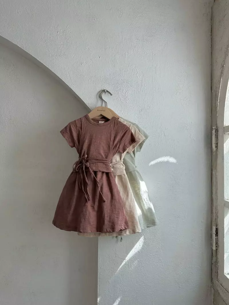 Monbebe - Korean Children Fashion - #childofig - Layered One-piece - 4