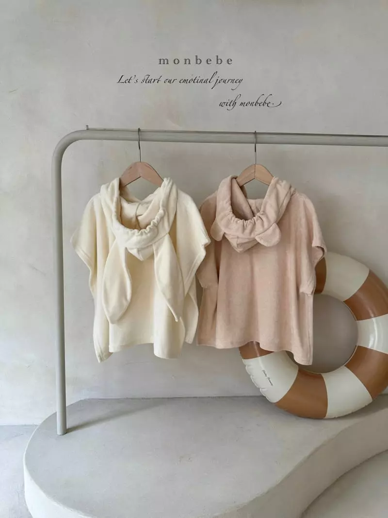 Monbebe - Korean Children Fashion - #childofig - Bunny Terry Pancho