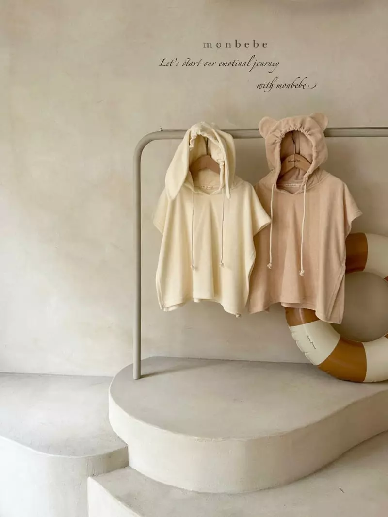 Monbebe - Korean Children Fashion - #discoveringself - Bear Terry Pancho - 5