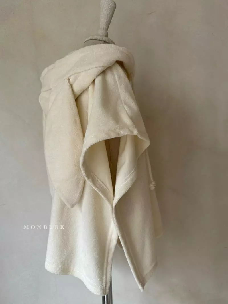 Monbebe - Korean Children Fashion - #fashionkids - Bunny Terry Pancho - 5