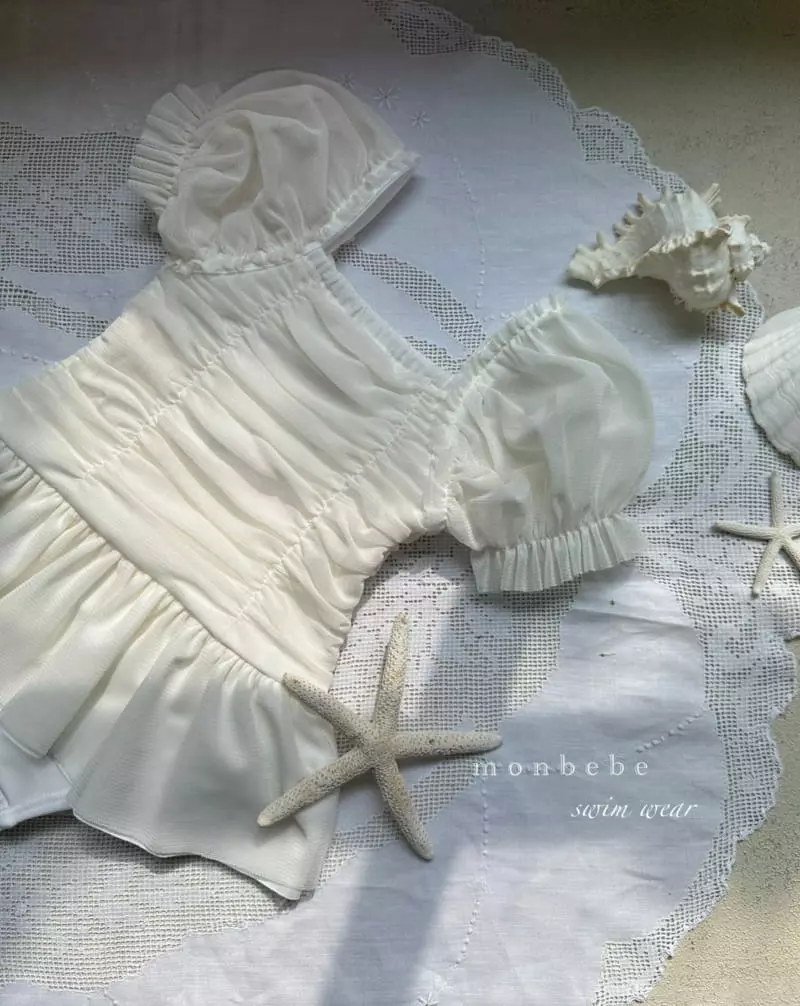 Monbebe - Korean Children Fashion - #kidsstore - Swan Swimwear - 5