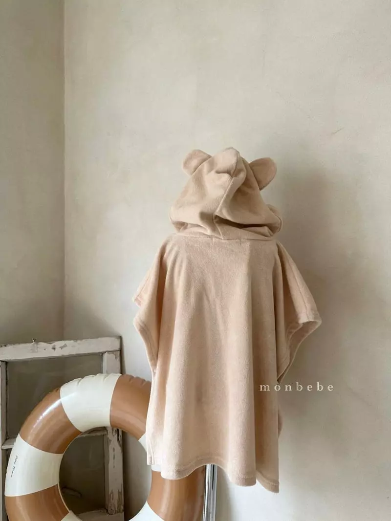 Monbebe - Korean Children Fashion - #kidzfashiontrend - Bear Terry Pancho - 9