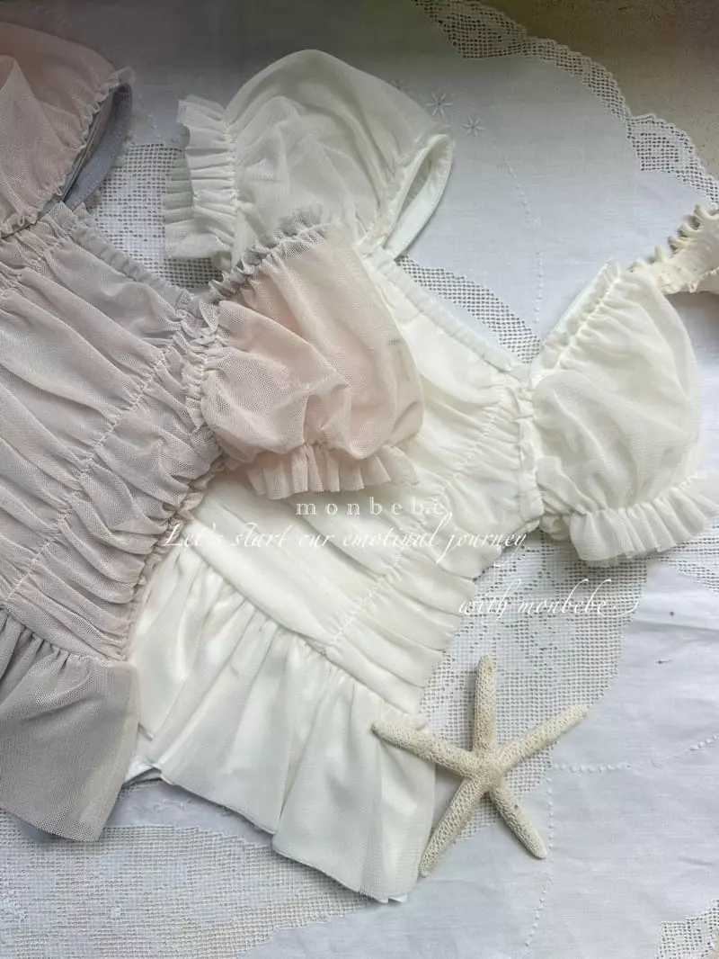 Monbebe - Korean Children Fashion - #kidzfashiontrend - Swan Swimwear - 6
