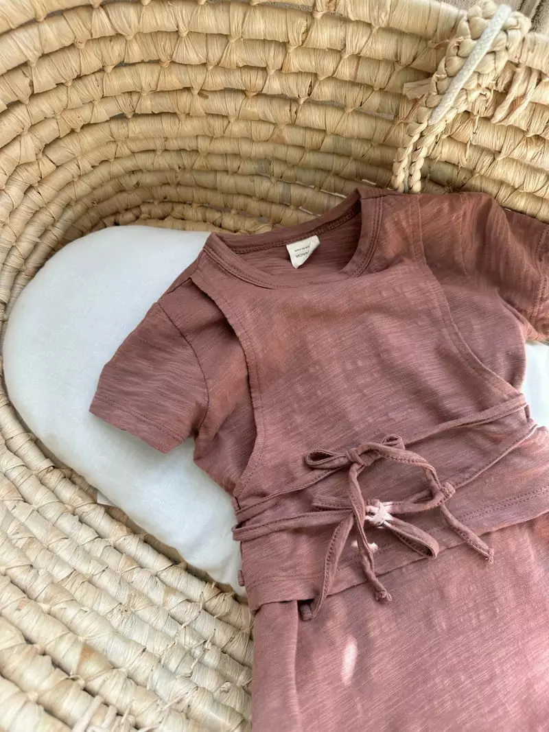 Monbebe - Korean Children Fashion - #minifashionista - Layered One-piece