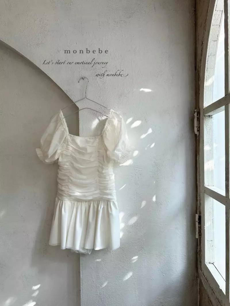 Monbebe - Korean Women Fashion - #womensfashion - Swan Swimwear Mom - 4