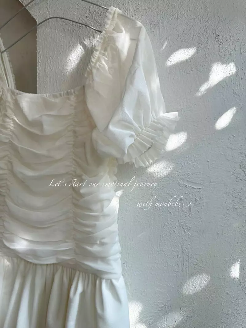 Monbebe - Korean Women Fashion - #momslook - Swan Swimwear Mom - 6