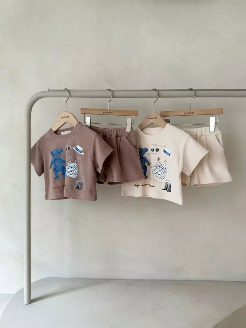 Monbebe - Korean Women Fashion - #womensfashion - Teddy Terry Tee Mom - 8