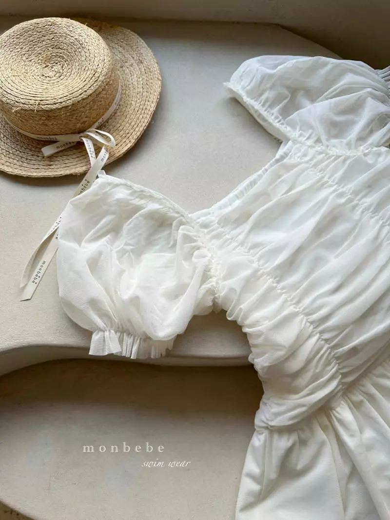 Monbebe - Korean Women Fashion - #womensfashion - Swan Swimwear Mom - 7
