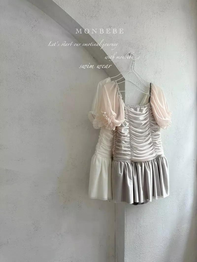 Monbebe - Korean Women Fashion - #womensfashion - Swan Swimwear Mom - 9