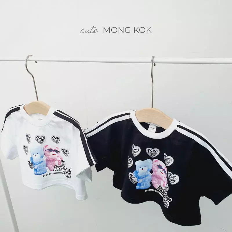 Mong Kok - Korean Children Fashion - #childofig - Bear Tape Tee - 9