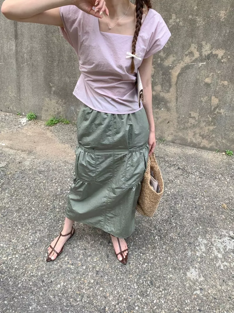 More Than - Korean Women Fashion - #momslook - Opne Skirt - 2