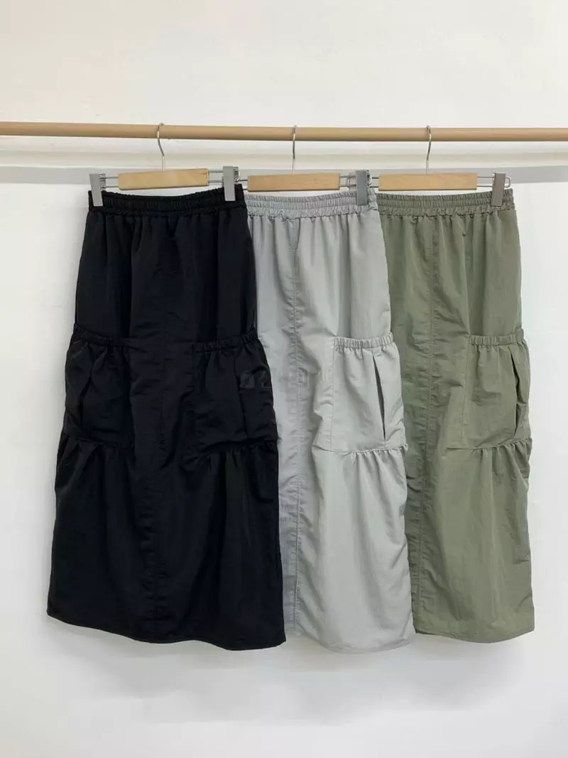 More Than - Korean Women Fashion - #momslook - Opne Skirt - 8