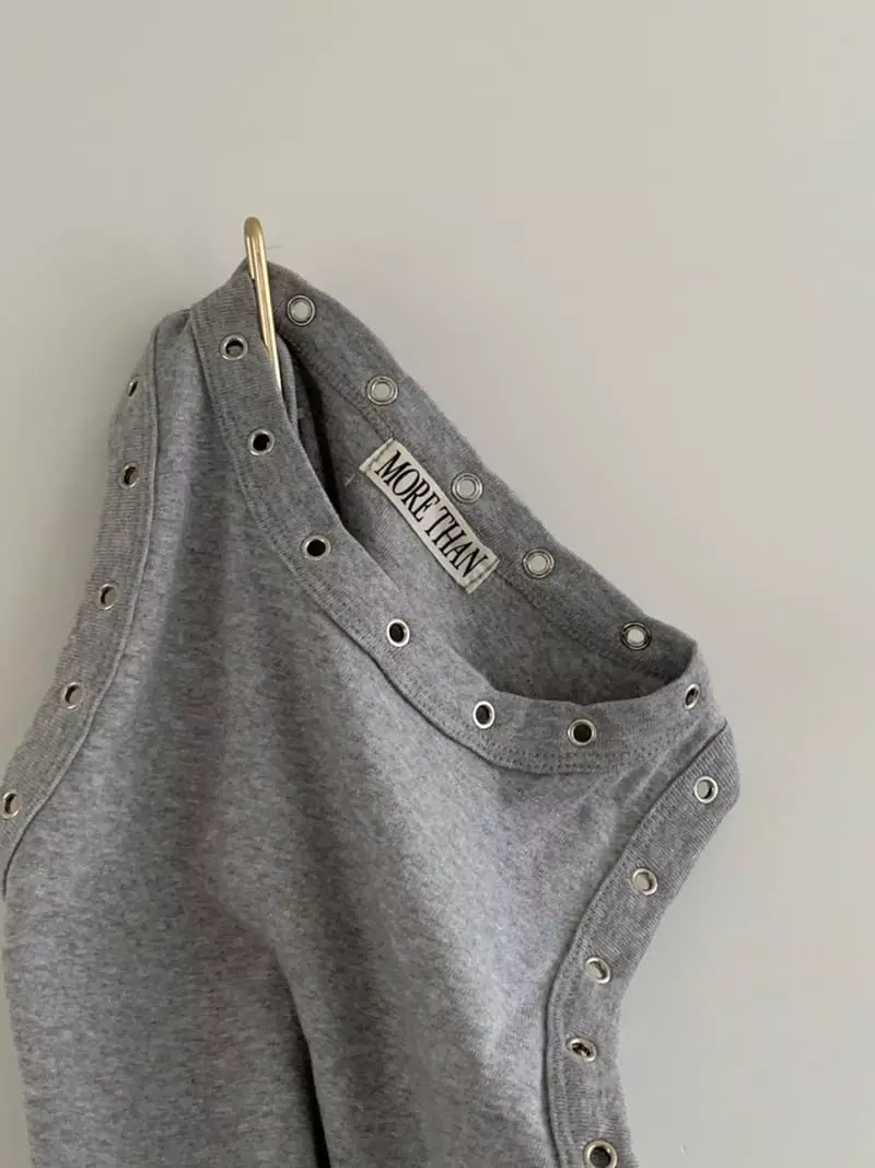 More Than - Korean Women Fashion - #momslook - Eyelet Sleeveless - 7