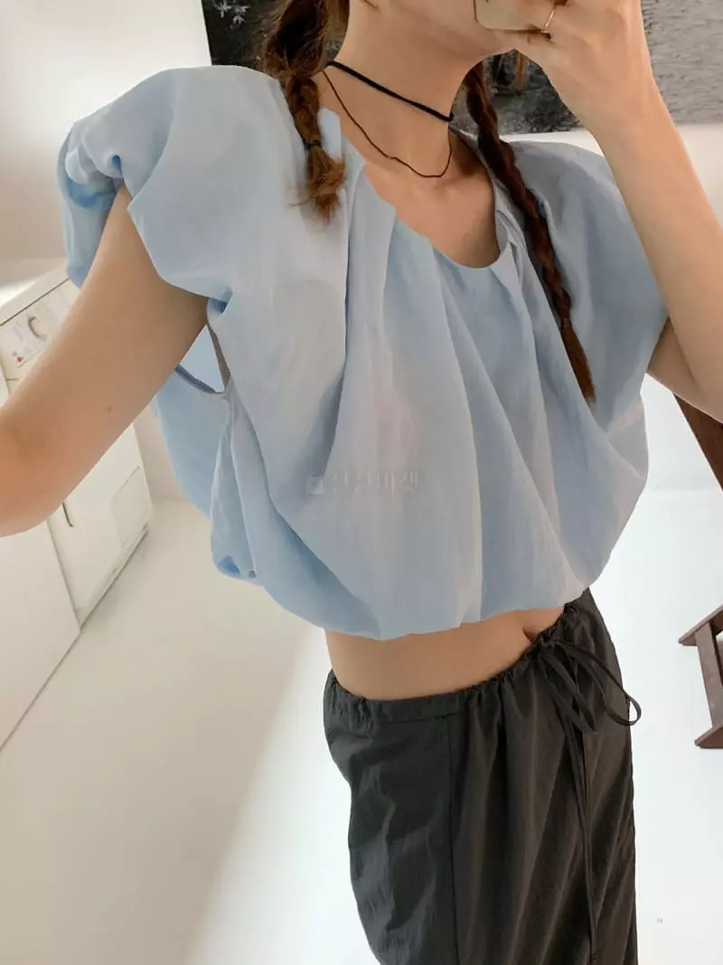 More Than - Korean Women Fashion - #momslook - Shinning Blouse - 8