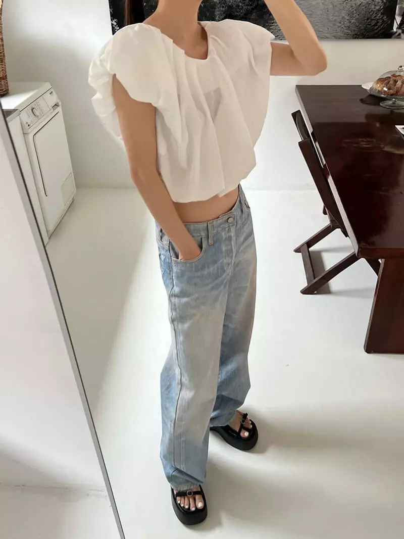 More Than - Korean Women Fashion - #restrostyle - Shinning Blouse - 3