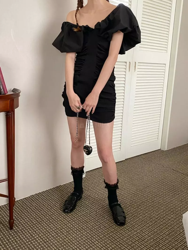 More Than - Korean Women Fashion - #romanticstyle - Croiffle One-piece