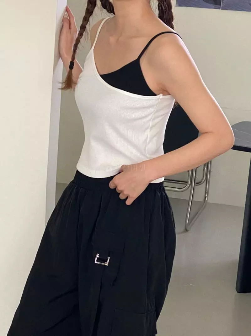 More Than - Korean Women Fashion - #shopsmall - Cross Sleeveless