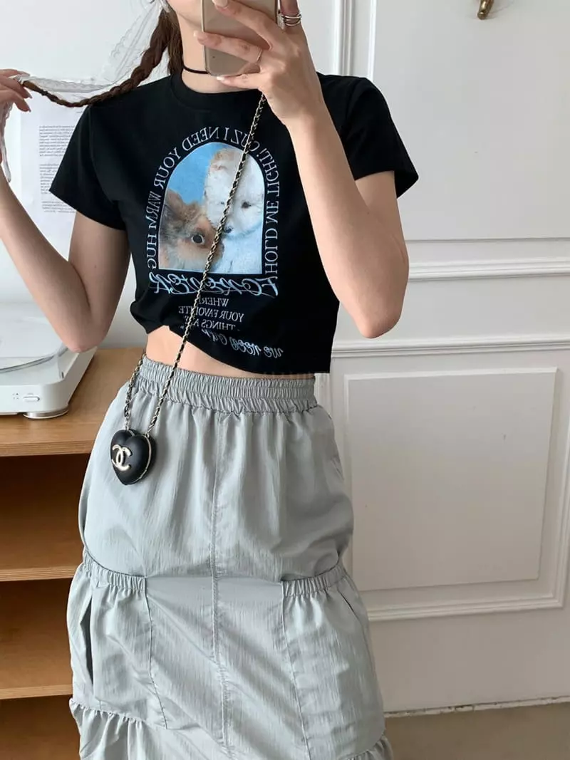 More Than - Korean Women Fashion - #thelittlethings - Foever Tee - 8