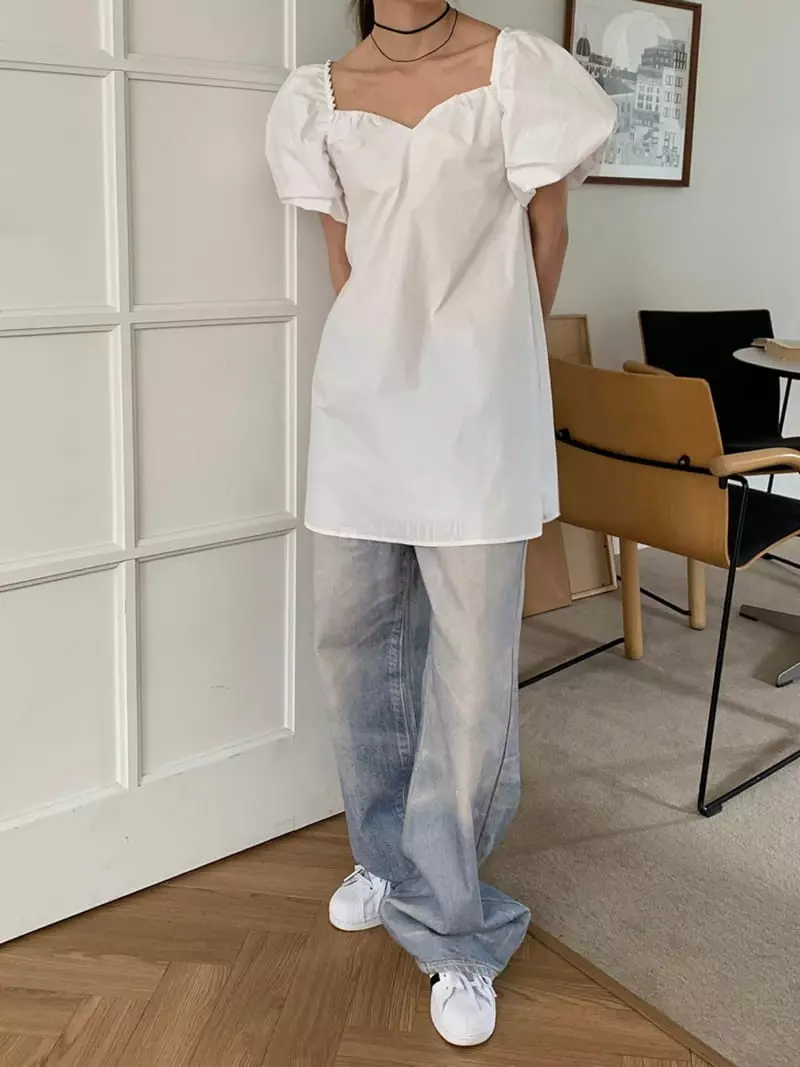 More Than - Korean Women Fashion - #thelittlethings - Puff One-piece - 6