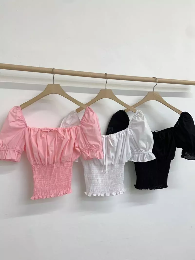More Than - Korean Women Fashion - #thelittlethings - Kitch Smocked Blouse - 5