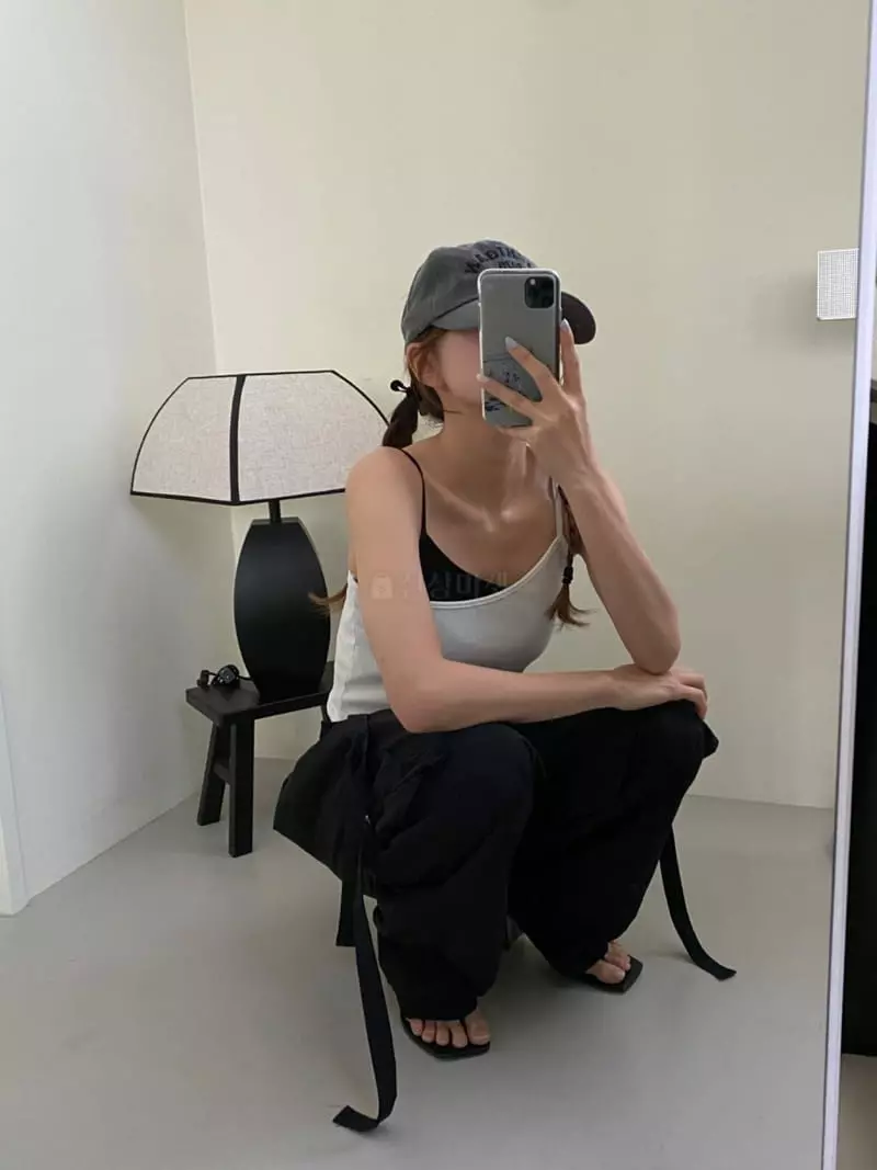 More Than - Korean Women Fashion - #thelittlethings - Cross Sleeveless - 3