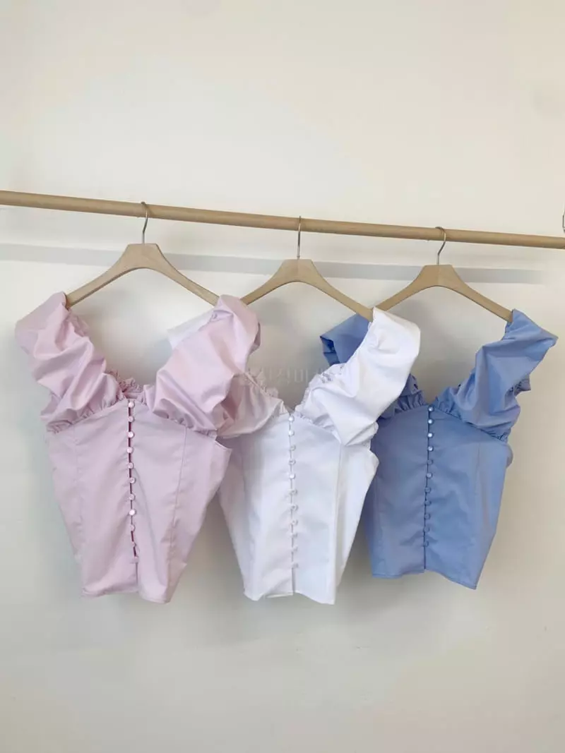More Than - Korean Women Fashion - #thelittlethings - V Blouse - 5