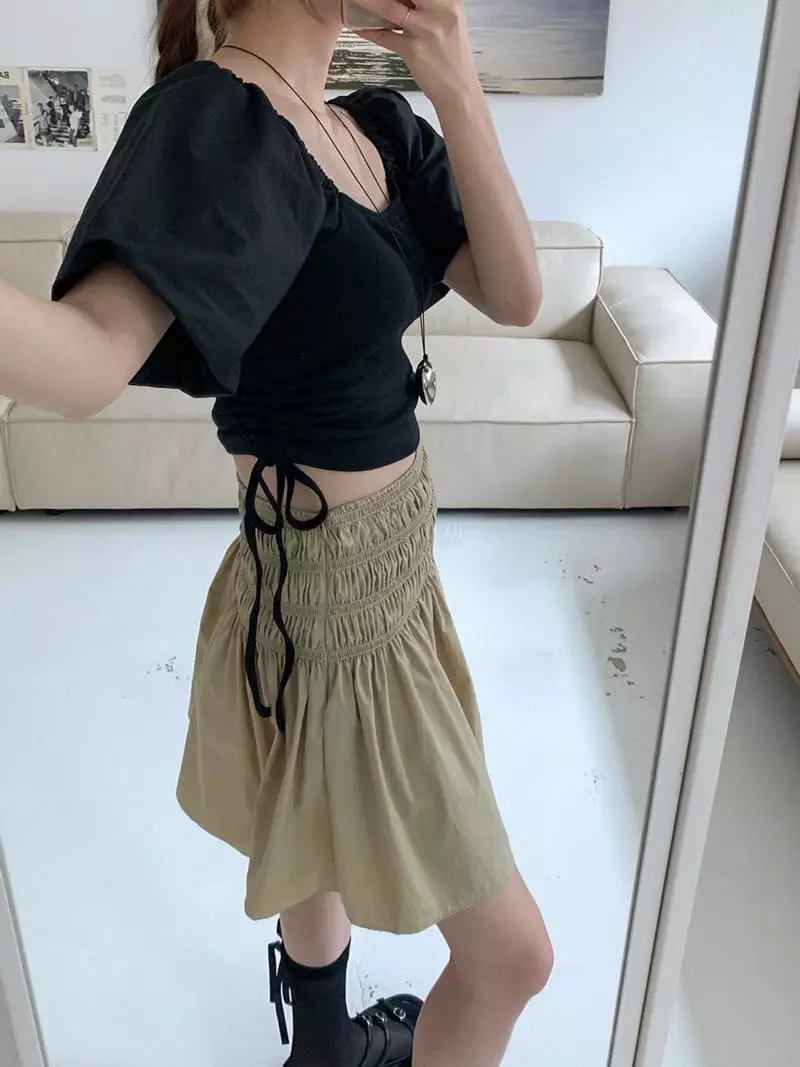 More Than - Korean Women Fashion - #vintageinspired - Pompom Tee - 2