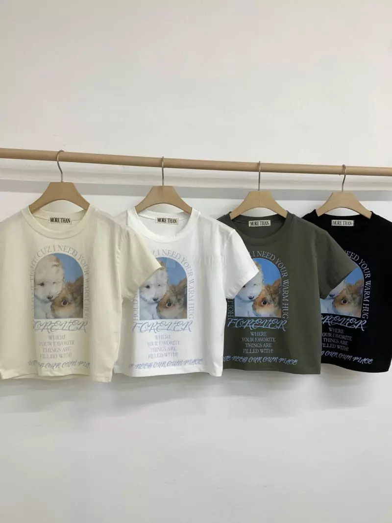 More Than - Korean Women Fashion - #womensfashion - Foever Tee - 12