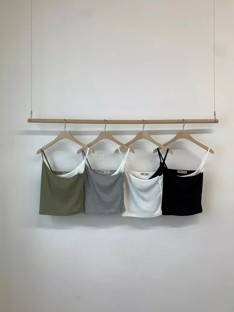 More Than - Korean Women Fashion - #womensfashion - Cross Sleeveless - 5