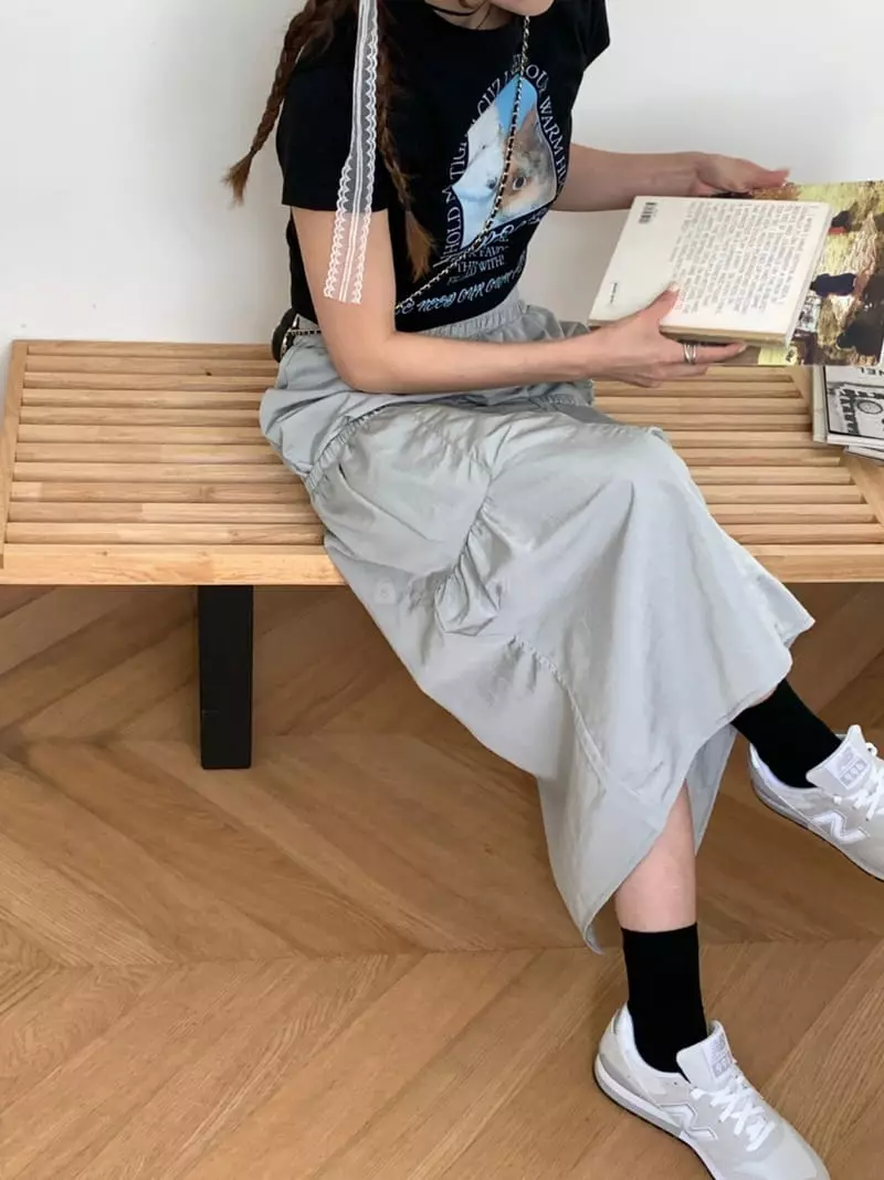 More Than - Korean Women Fashion - #womensfashion - Opne Skirt - 5