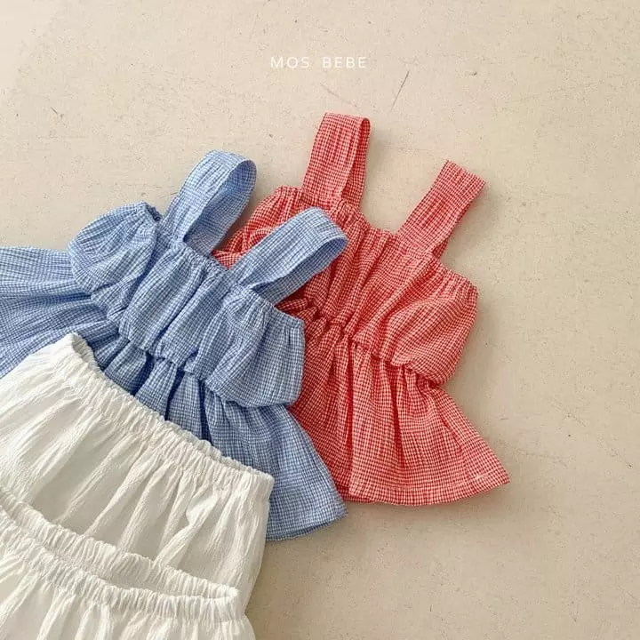 Mos Bebe - Korean Baby Fashion - #onlinebabyboutique - Hawaii Bloomer Top Bottom Set - 9