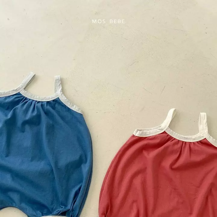 Mos Bebe - Korean Baby Fashion - #babywear - Bear Piping Bodysuit - 4