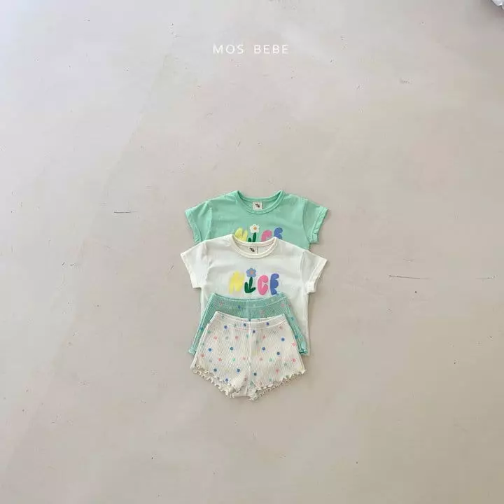 Mos Bebe - Korean Baby Fashion - #onlinebabyshop - Nice Top Bottom Set - 11