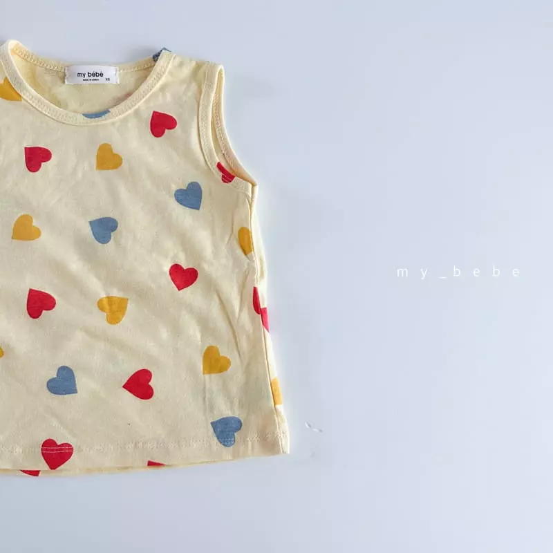 My Bebe - Korean Children Fashion - #childrensboutique - Summer Top Bottom Set - 9