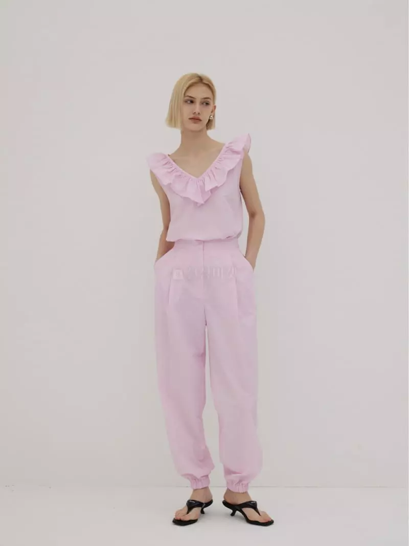 Neroli36 - Korean Women Fashion - #momslook - Tabi Frill Bloise - 5